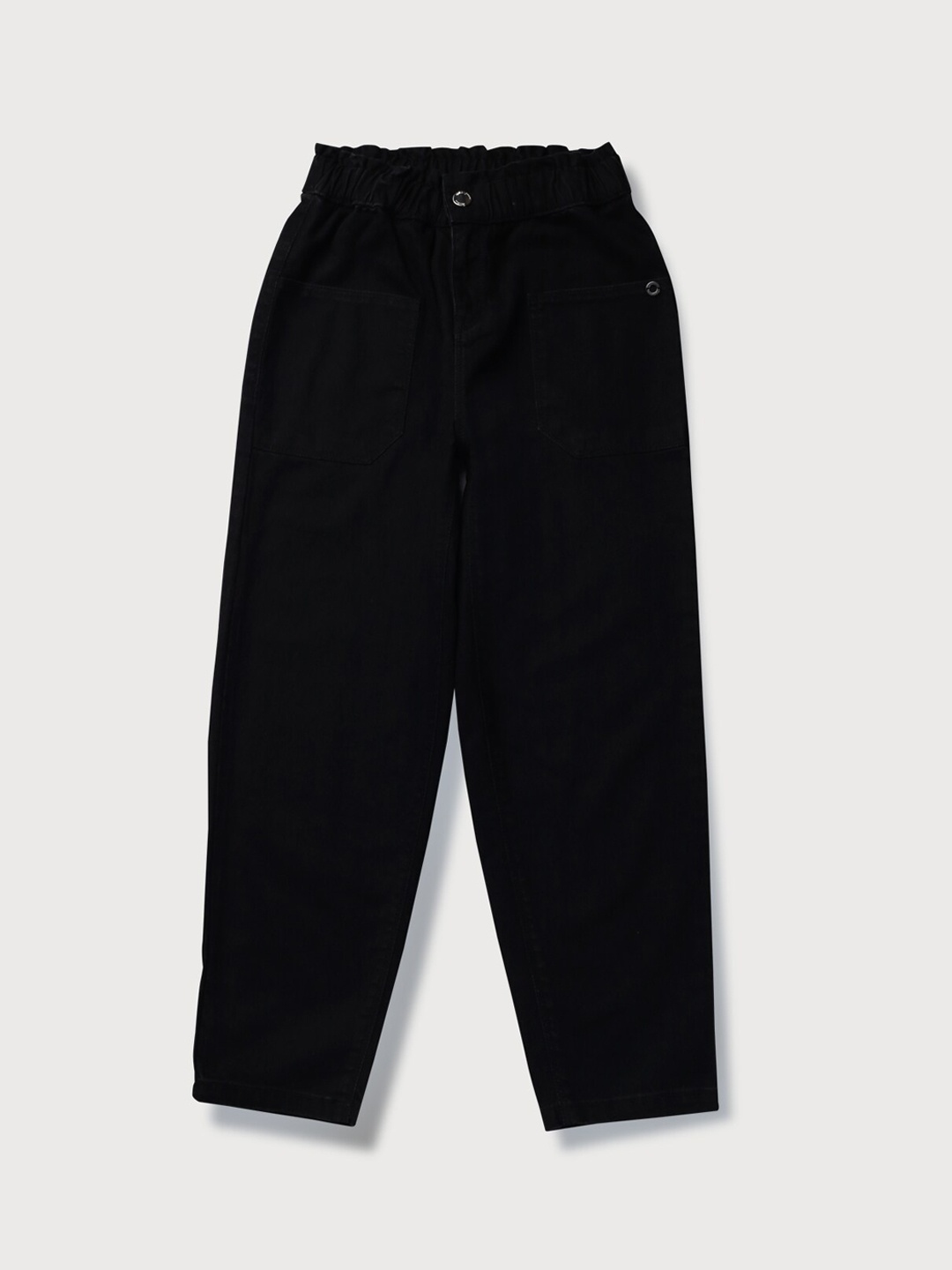 

Gini and Jony Girls Mid Rise Denim Jeans, Black