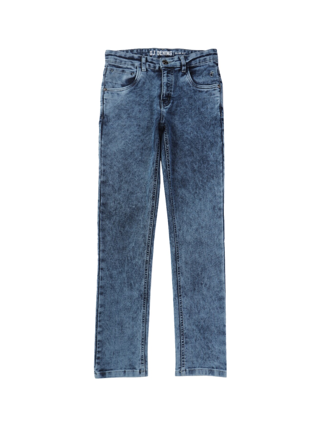 

Gini and Jony Boys Mid-Rise Clean Look Jeans, Blue