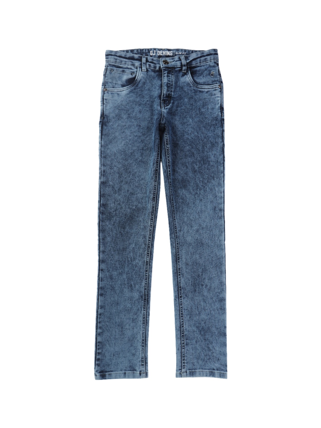 

Gini and Jony Boys Clean Look Mid Rise Heavy Fade Denim Jeans, Blue