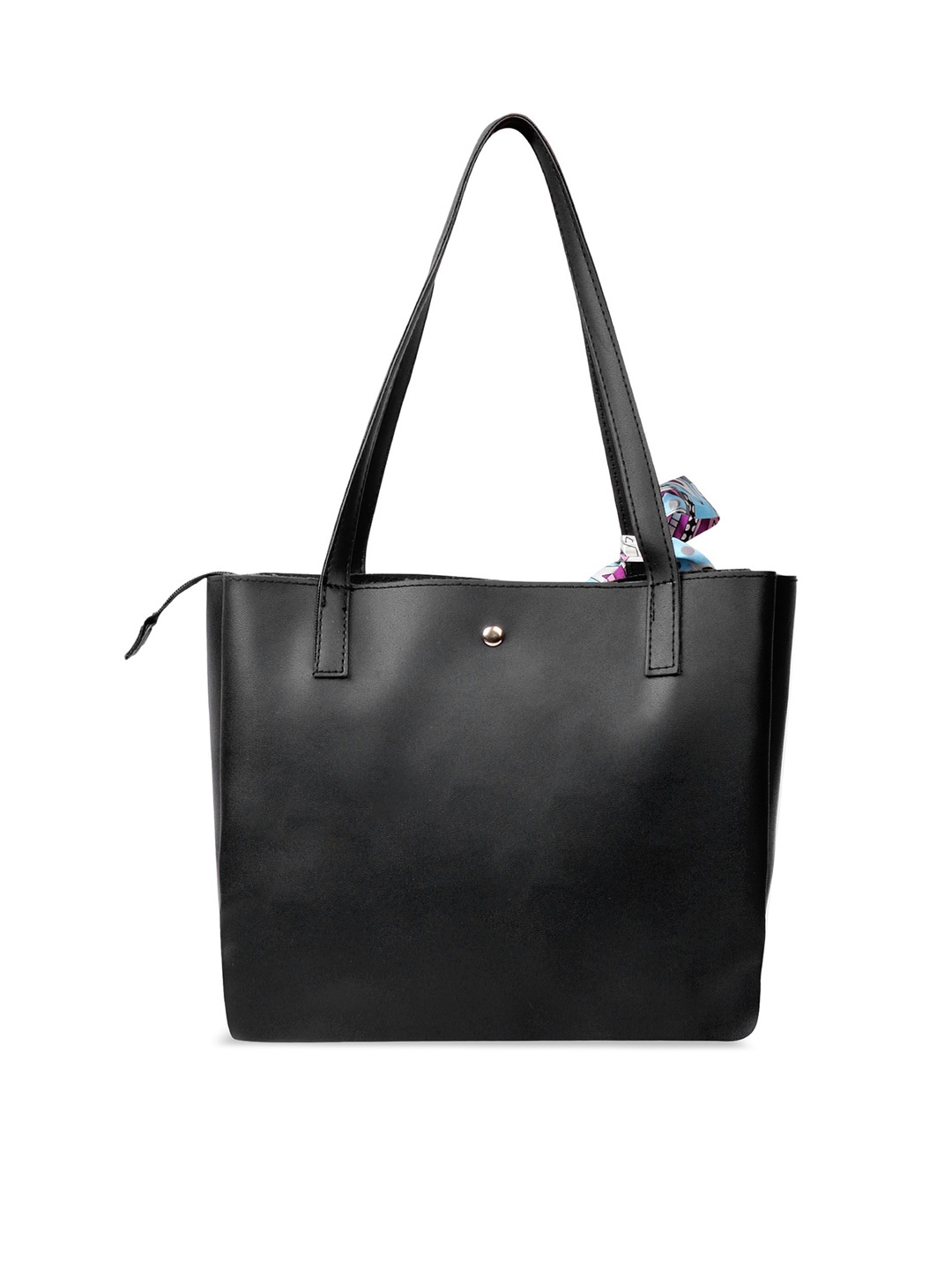 The Mini NEEDLE Shopper Tote Bag With Tasselled, Black