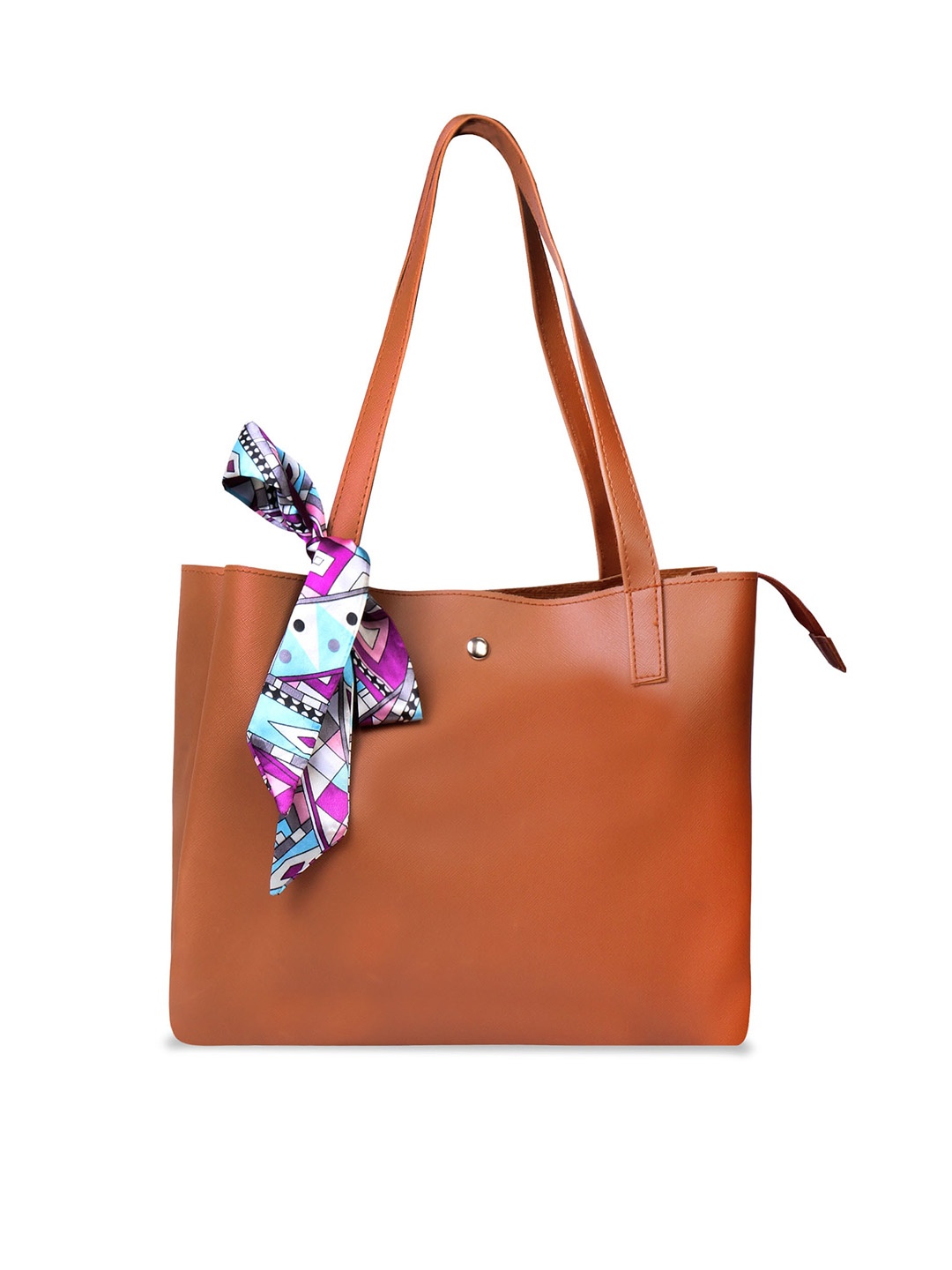 

The Mini NEEDLE Structured Tote Bag With Bow Detail, Tan