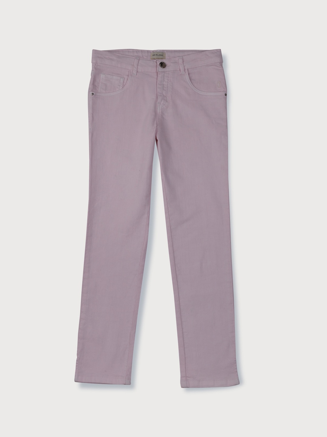 

Gini and Jony Girls Mid-Rise Casual Cotton Jeans, Purple
