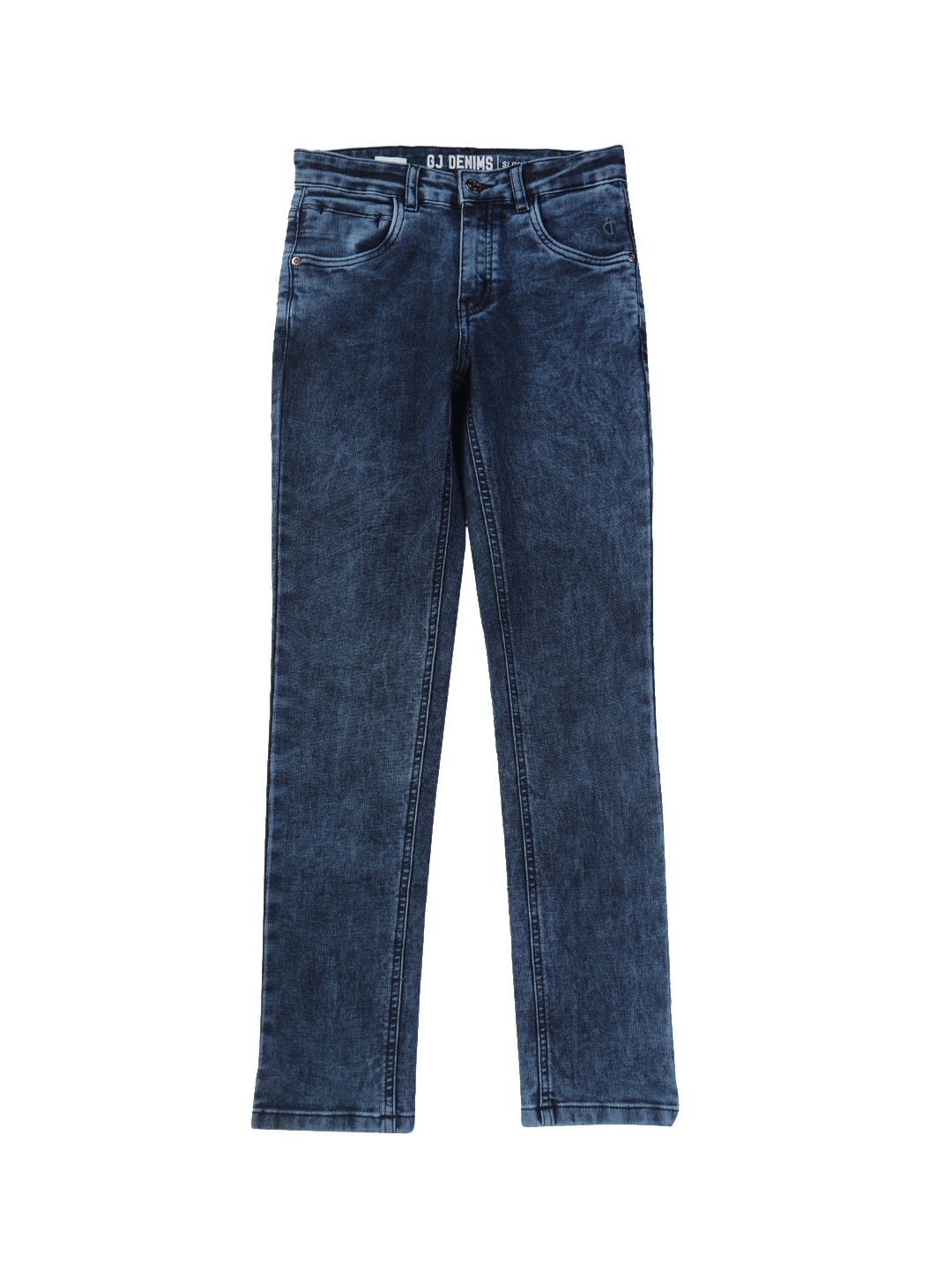 

Gini and Jony Boys Mid-Rise Medium Jeans, Navy blue