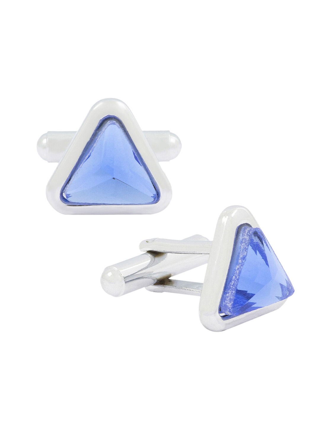 

ZIVOM Silver-Plated Formal Shirt Cufflinks