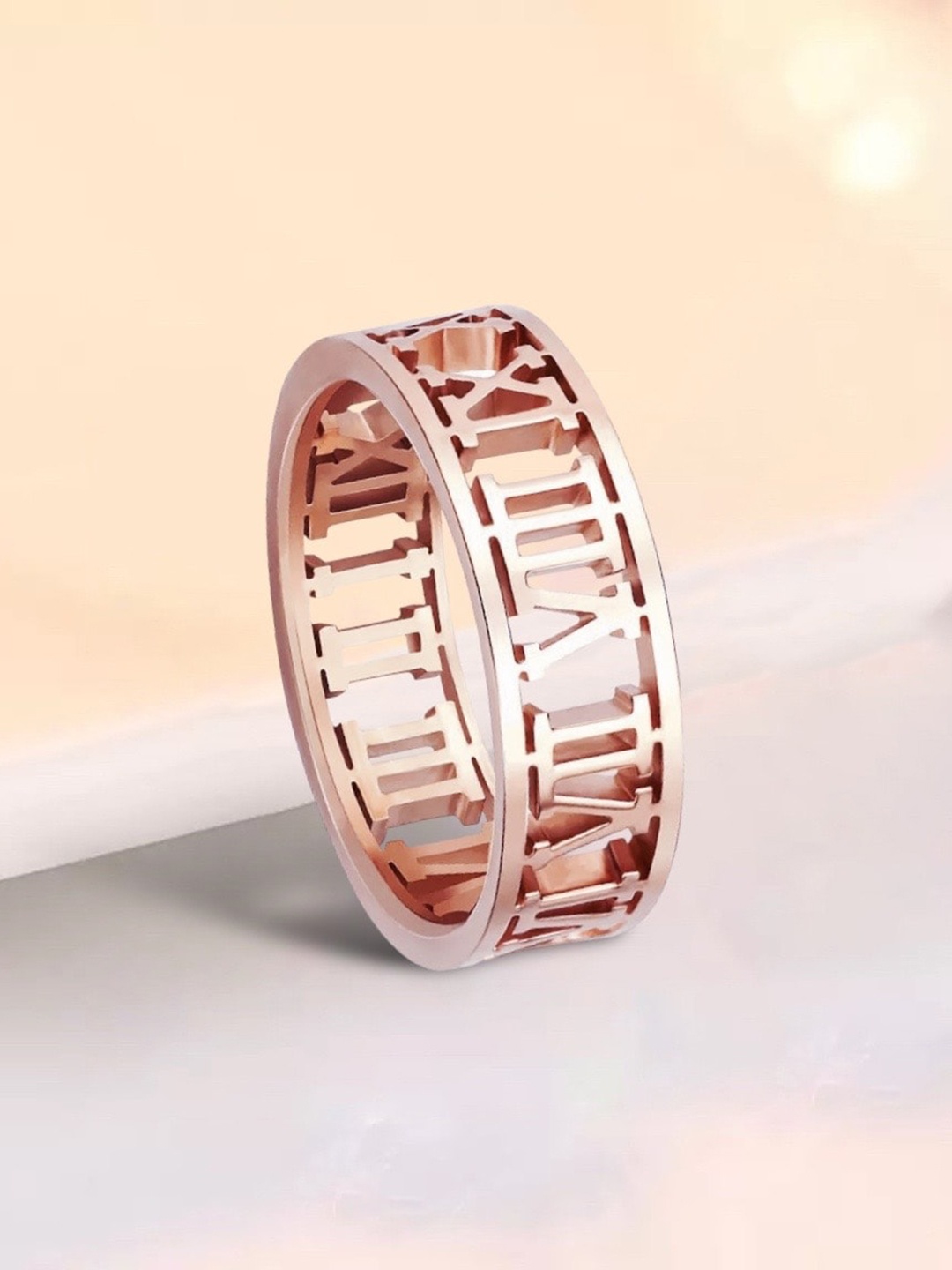 

MYKI Rose Gold-Plated Finger Ring