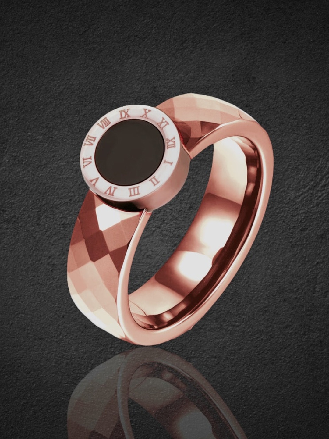 

MYKI Rose Gold-Plated Finger Ring