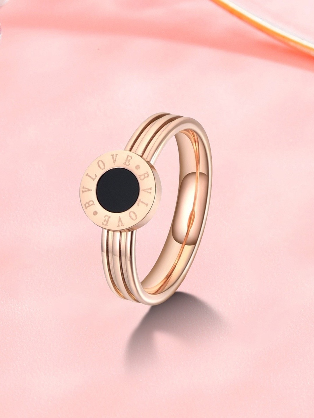 

MYKI Rose Gold-Plated Finger Ring