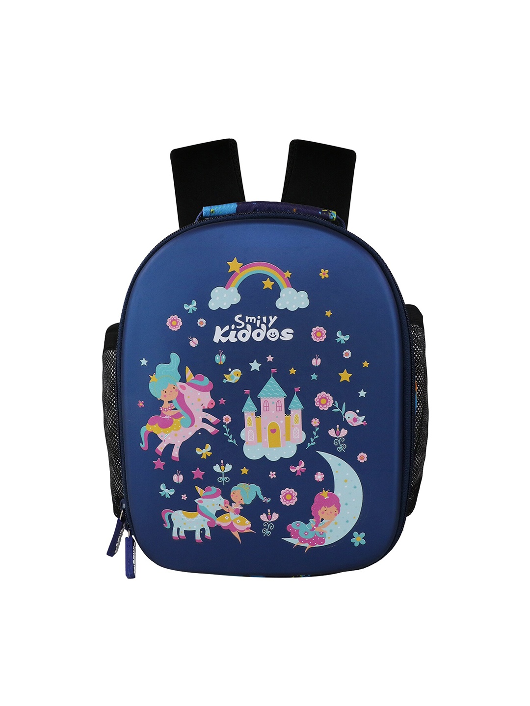 

Smily Kiddos Kids Violet & Pink Graphic Printed Backpack With Compression Straps
