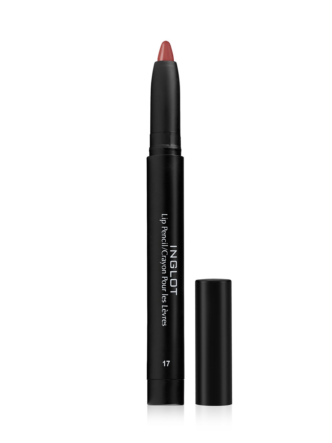 

INGLOT AMC Matte Lip Pencil Crayon with Sharpener - 17, Maroon