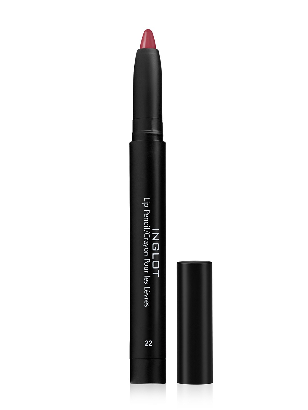 

INGLOT AMC Matte Lip Pencil Crayon with Sharpener - 22, Maroon