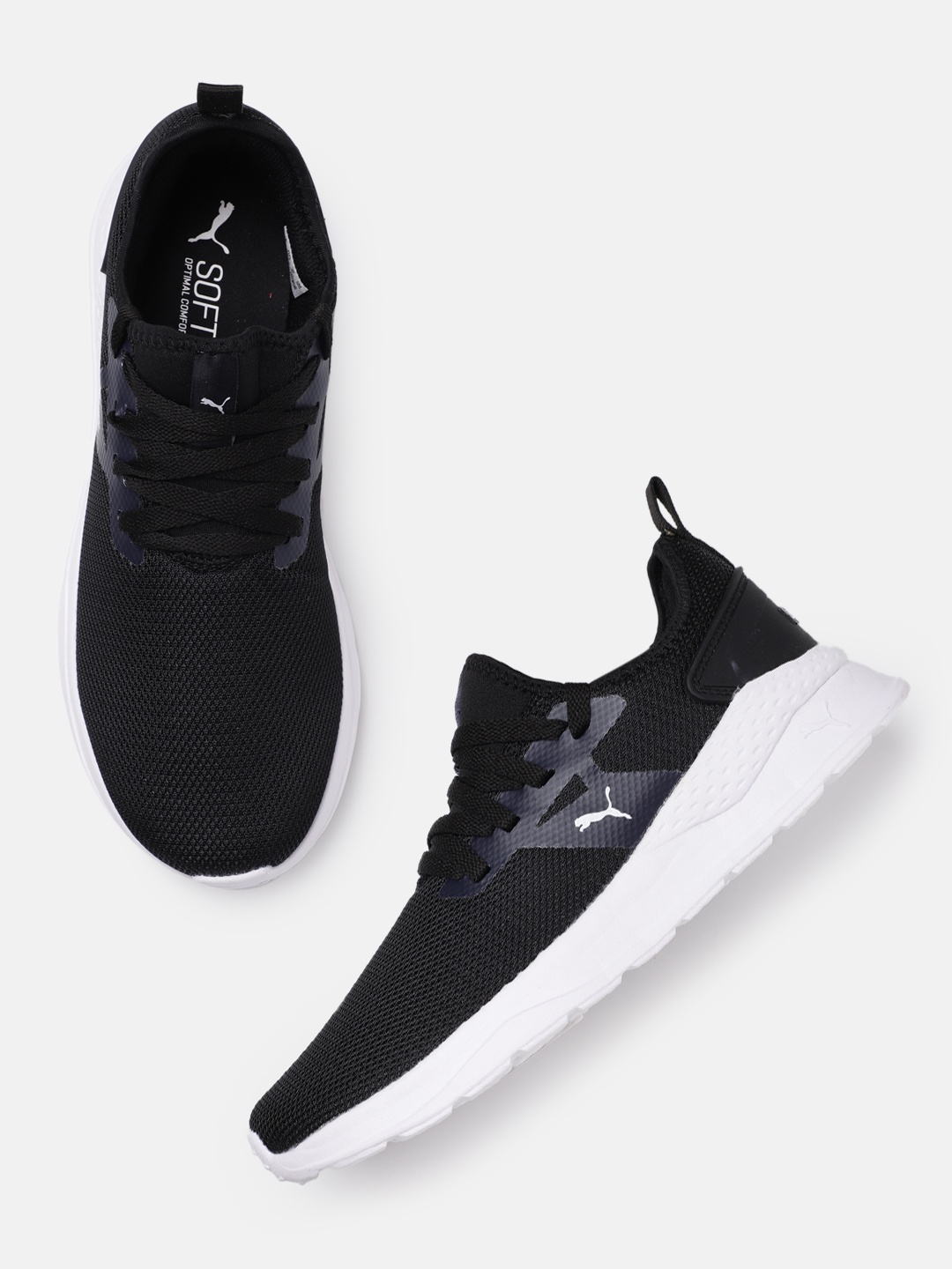

Puma Unisex Yaby Solid Sneakers, Black