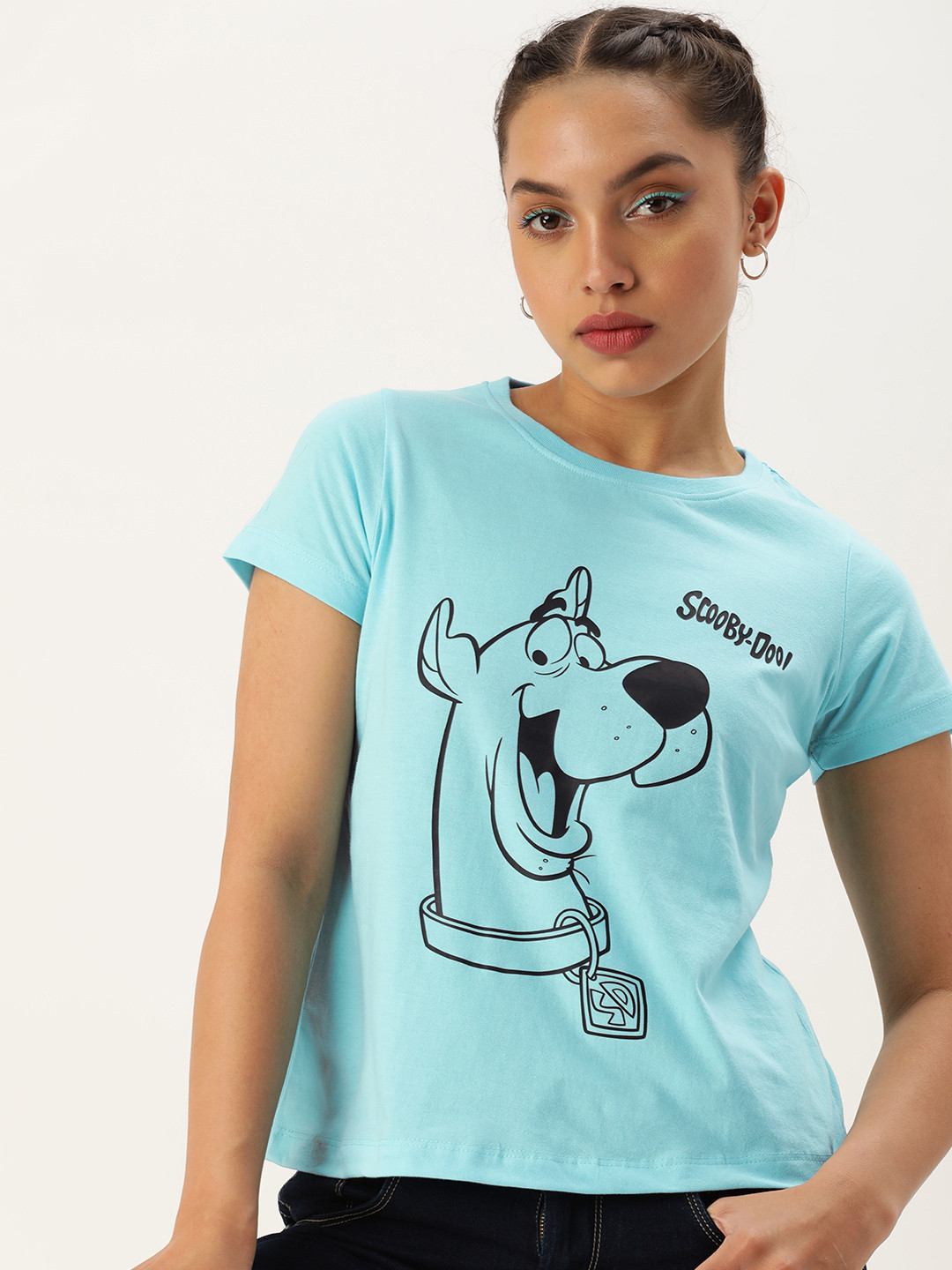 

Kook N Keech Toons Women Printed T-shirt, Blue