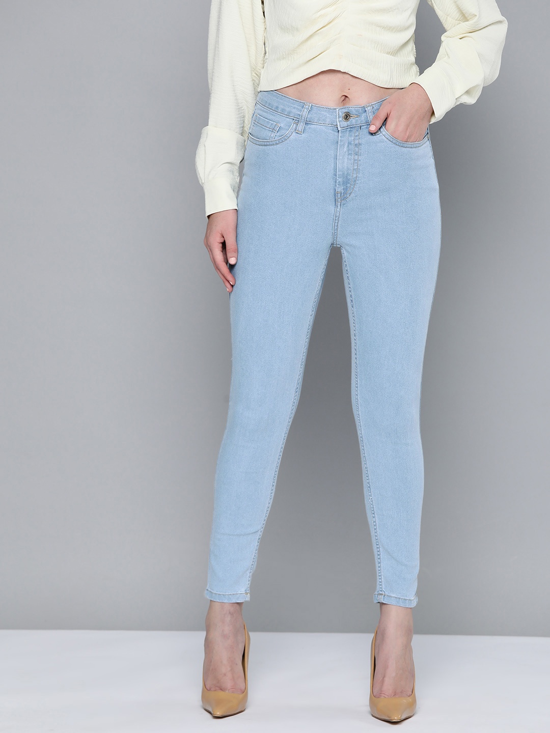 

Chemistry Women Skinny Fit Jeans, Blue