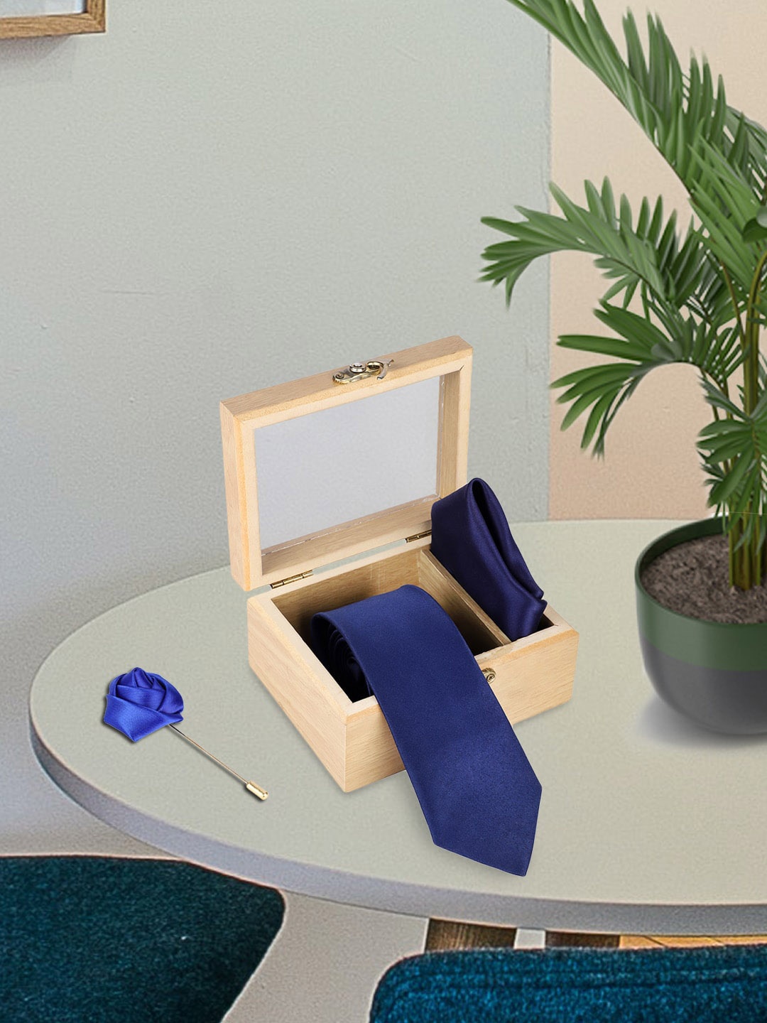 

Kastner Men Accessory Gift Set, Navy blue