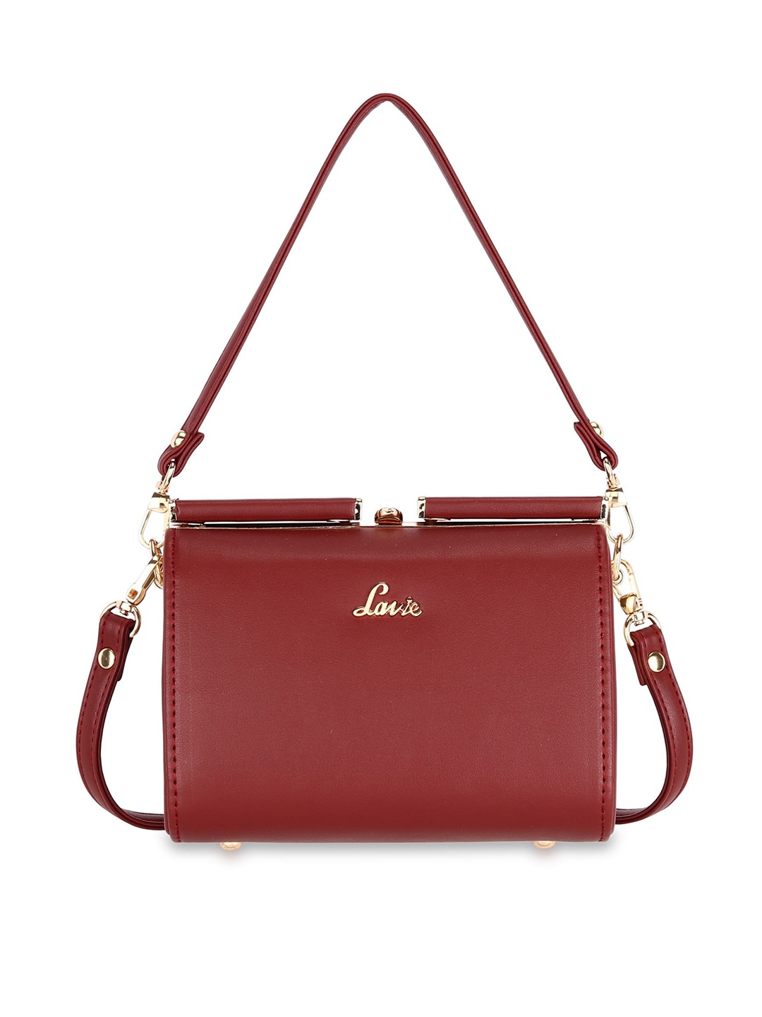 

Lavie Structured Handheld Bag, Red