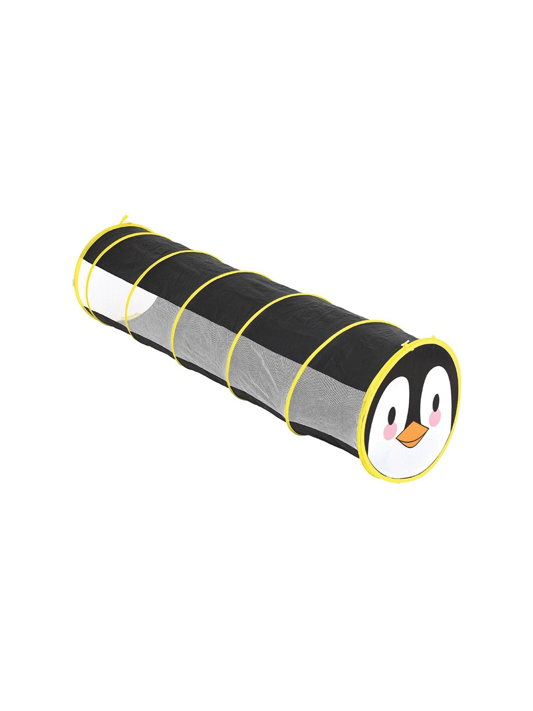 

WEMBLEY Kids Foldable Indoor Outdoor 6 Feet Long Tunnel Tent, Black