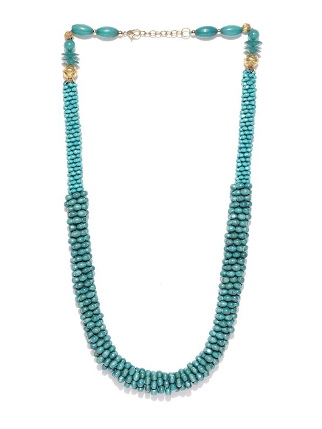 

Infuzze Artificial Beads Necklace, Gold