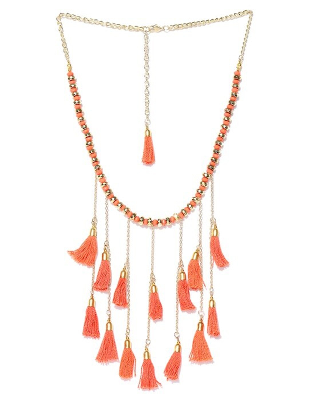 

Infuzze Silver-Plated Oxidised Necklace