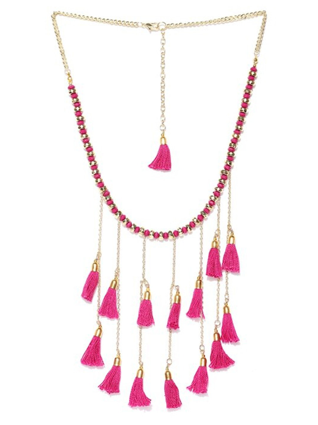 

Infuzze Silver-Plated Oxidised Necklace
