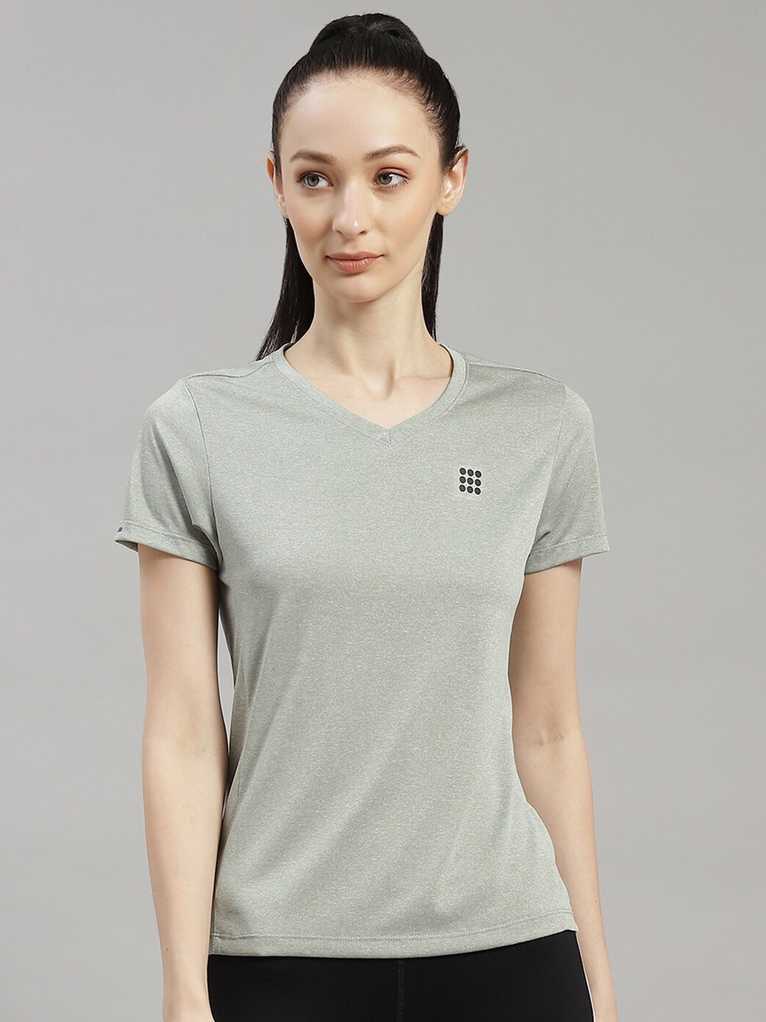 

rock.it V-Neck Short Sleeves T-shirt, Grey