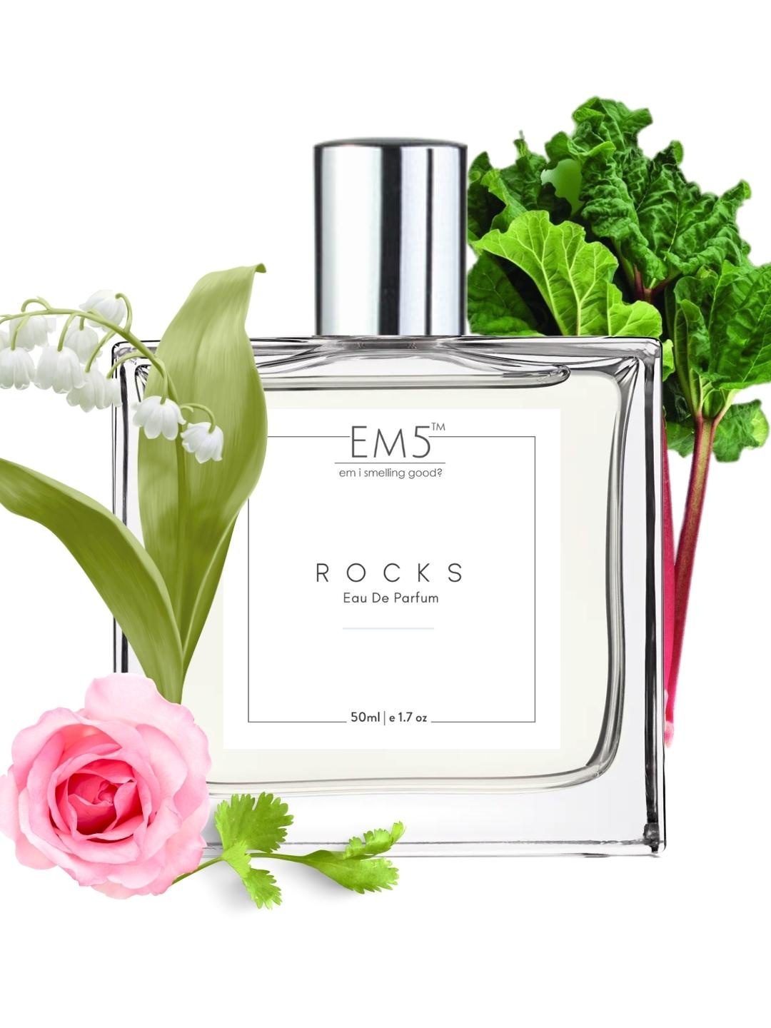 

EM5 Rocks Long Lasting & Anti-Odour Eau De Parfum - 50 ml, Transparent
