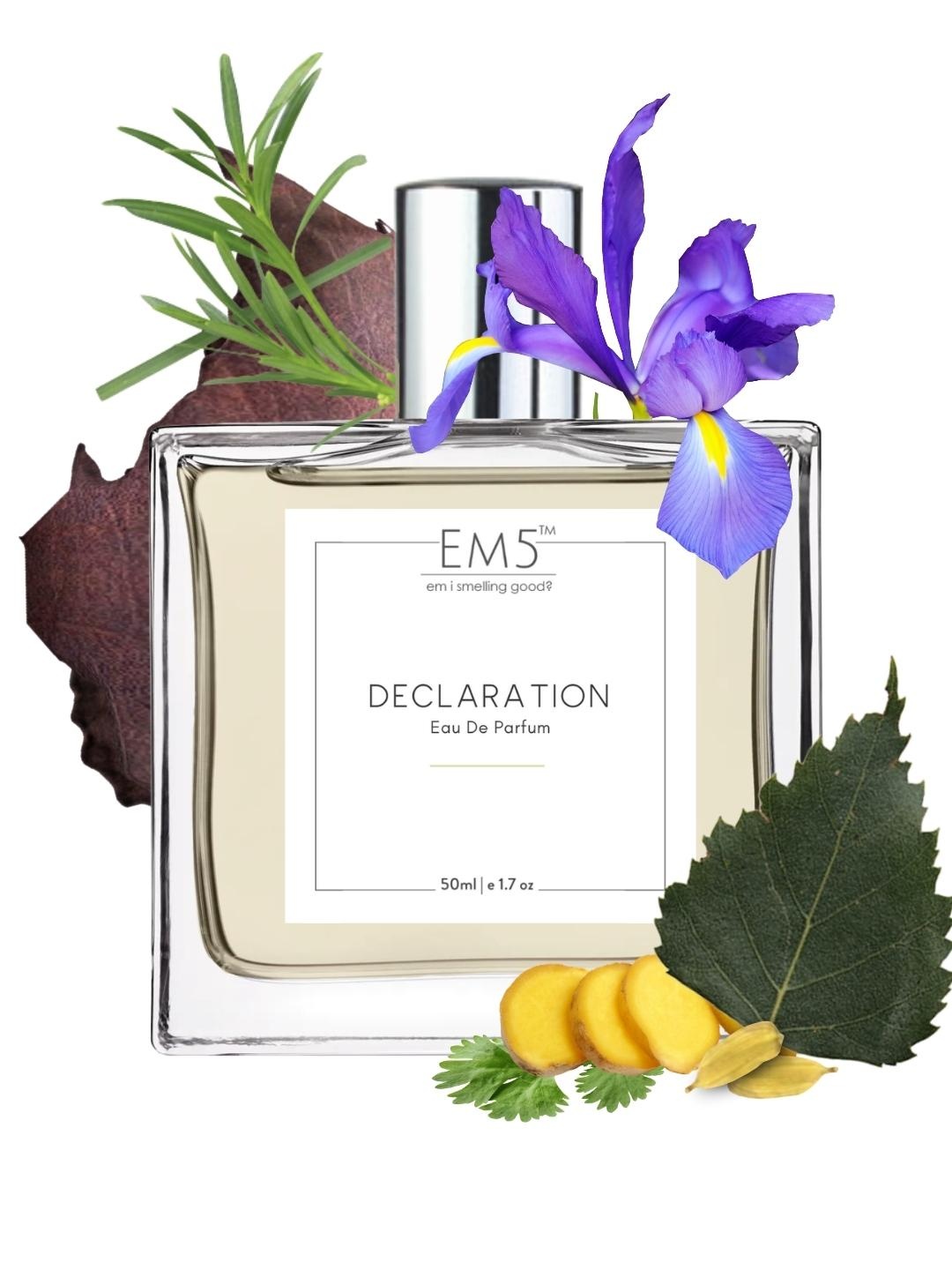 

EM5 Men Declaration Fresh Spicy Citrus Eau De Parfum 50ml, Transparent