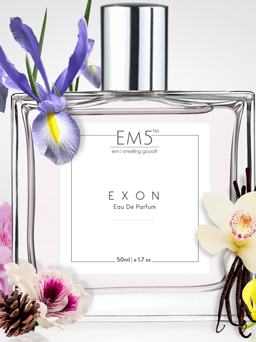 

EM5 Women Exon Eau De Parfum-50 ml, Transparent