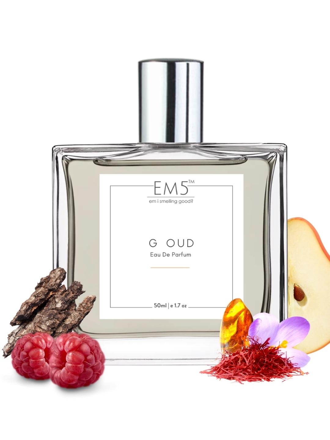 

EM5 G Oud Eau De Parfum-50 ml, Transparent