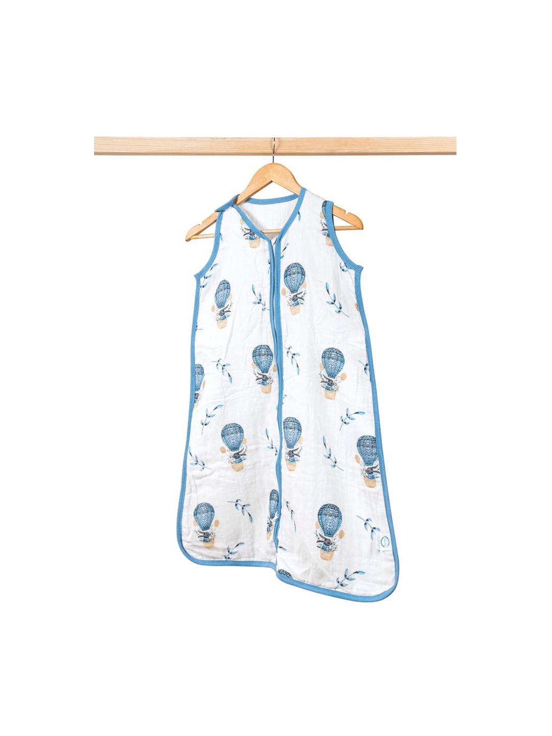 

THEONI Infant Kids Printed Organic Cotton Sleeping Bag, White