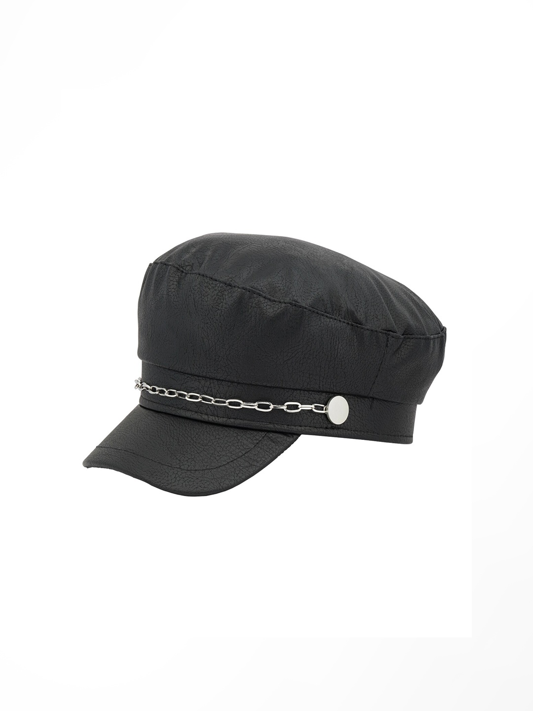 

iSWEVEN Women Cotton Visor Cap, Black