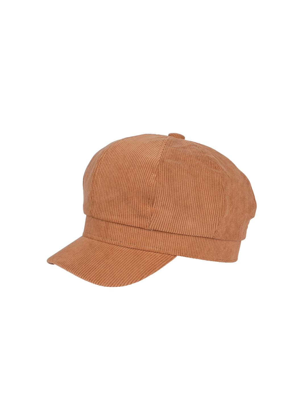 

iSWEVEN Women Printed Cotton Visor Cap, Brown