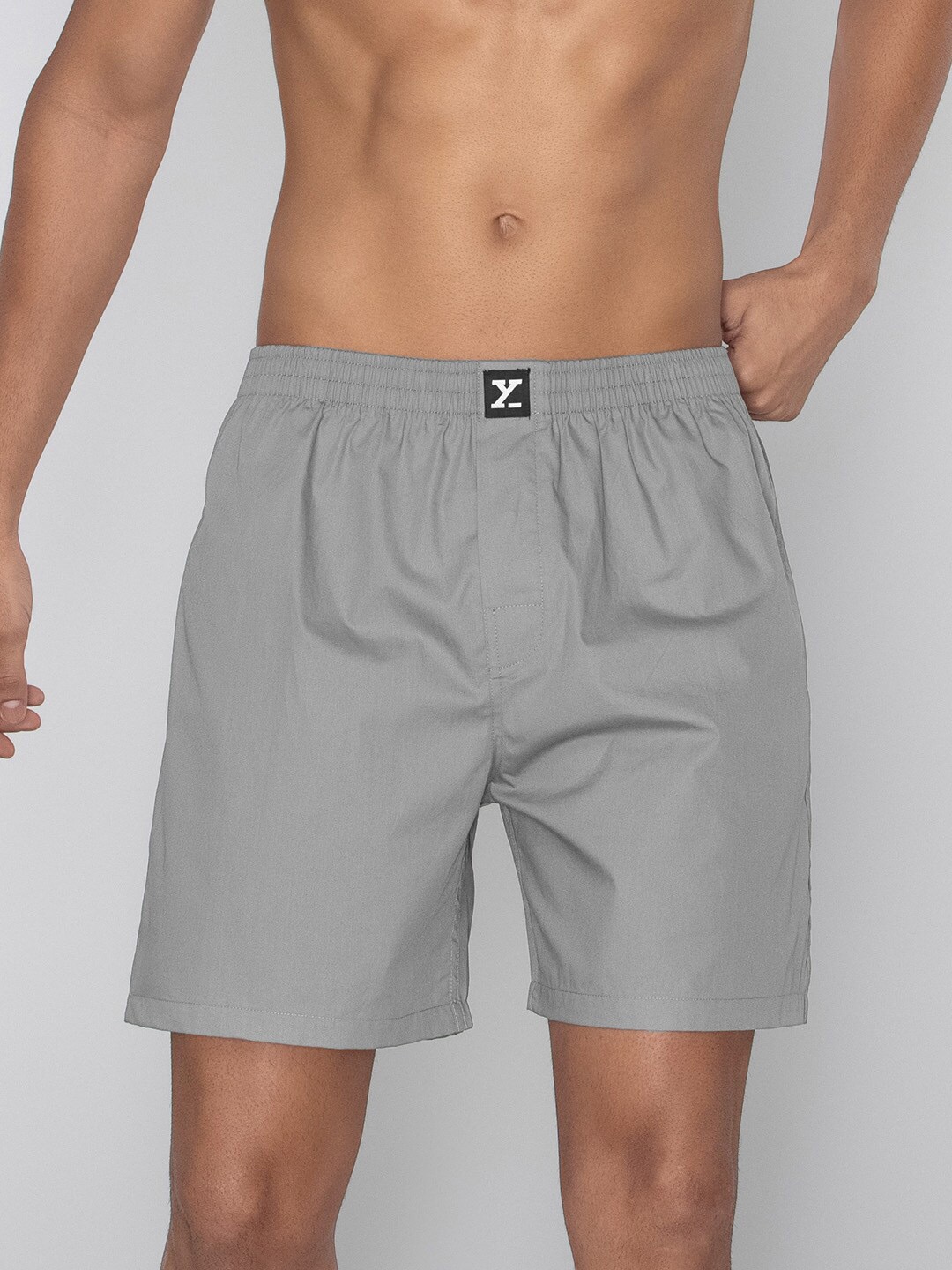 

XYXX Men Pace IntelliFresh Super Combed Cotton Boxers, Grey