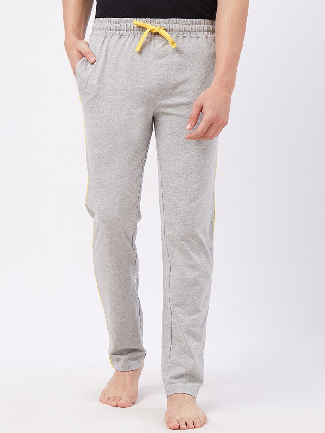 

Fruit of the loom Men Comfort Fit Lounge Pants, Grey melange