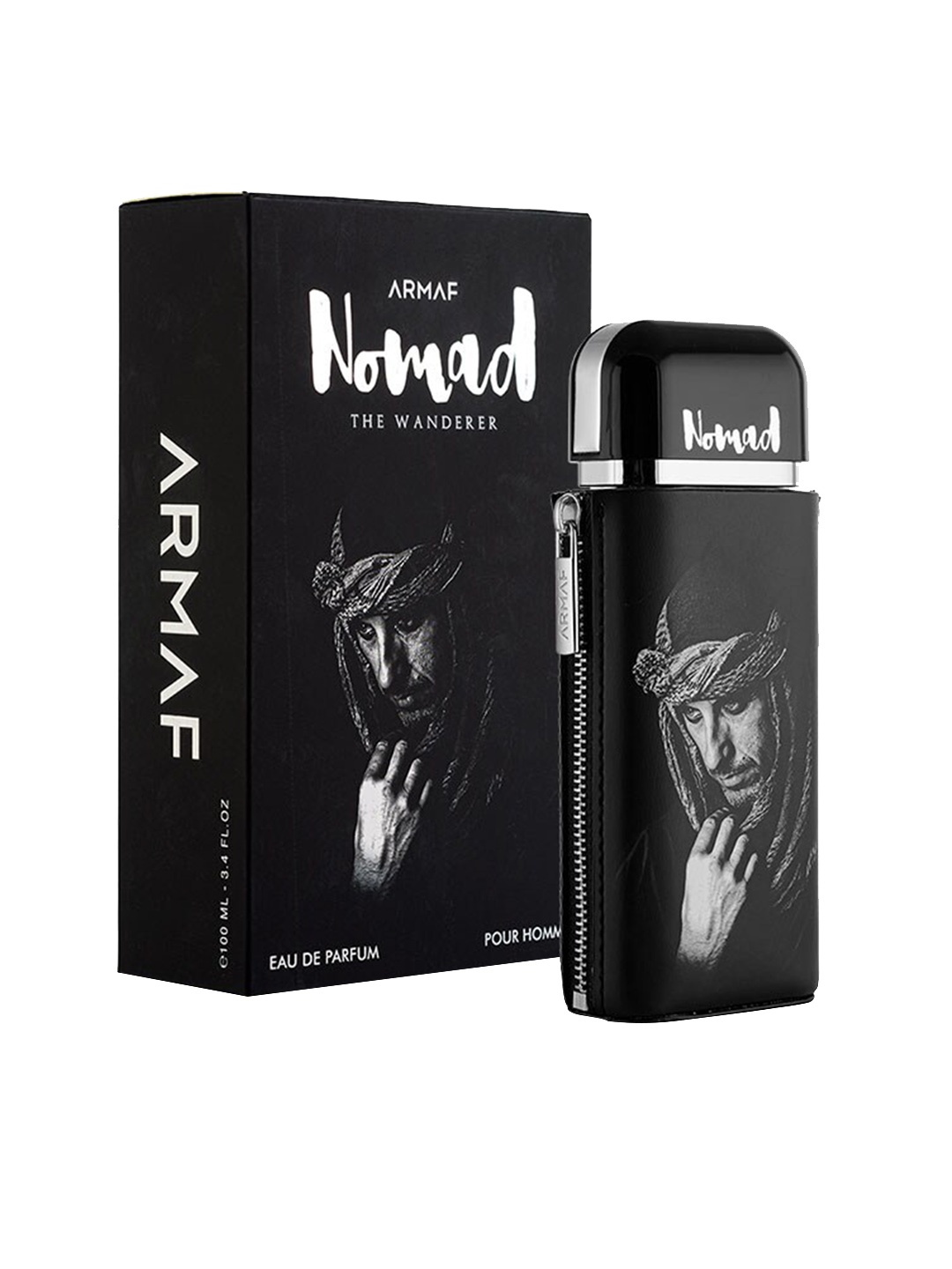 

Armaf Men Nomad The Wanderer Long Lasting Eau De Parfum - 100 ml, Black