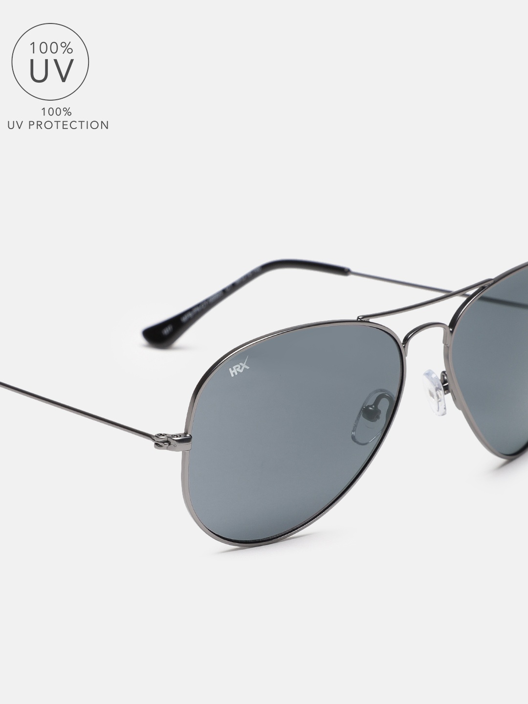 

HRX by Hrithik Roshan Unisex Aviator Sunglasses MFB-PN-CY-58953, Black