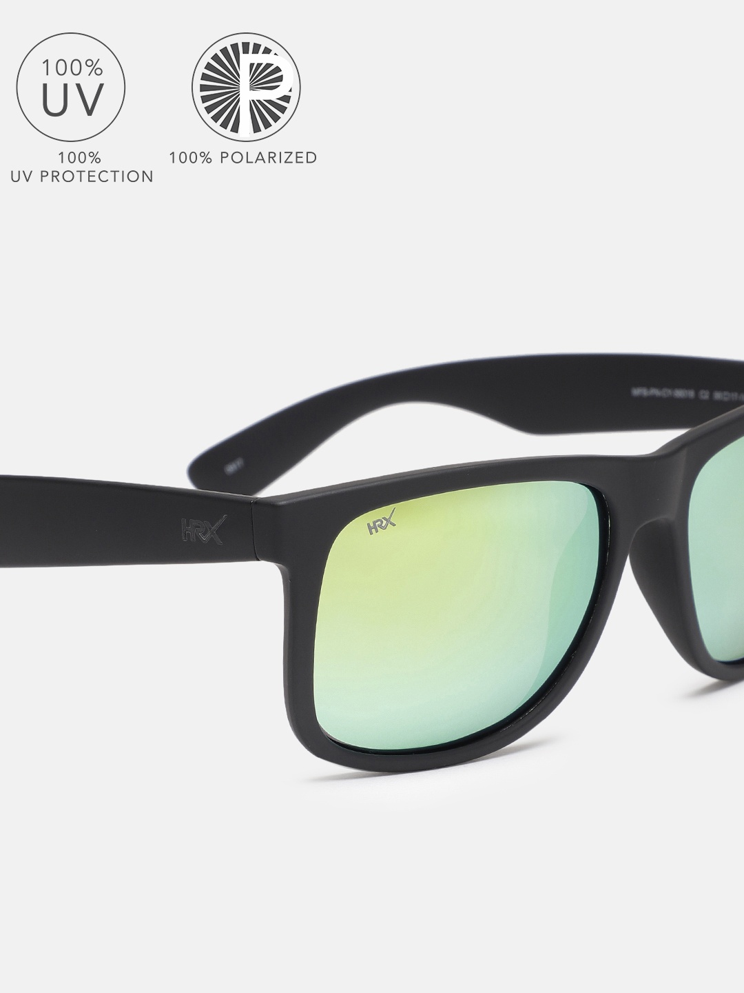 

HRX by Hrithik Roshan Men Oval Sunglasses MFB-PN-CY-56018, Green