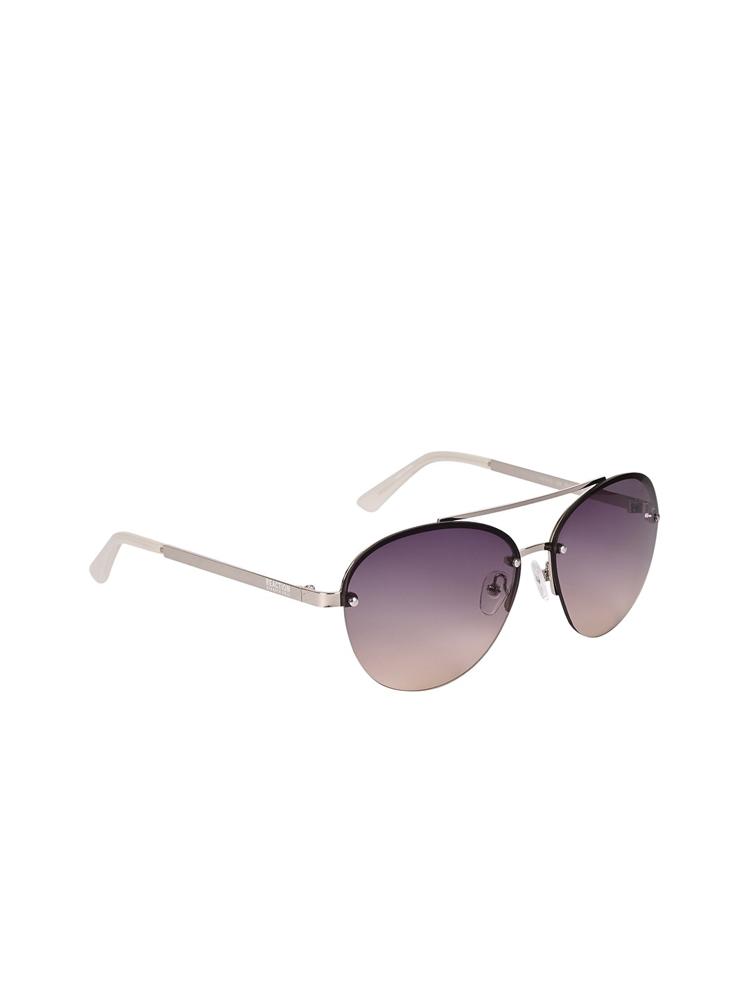 

Kenneth Cole Women Aviator Sunglasses With UV Protected Lens KC1419 57 10B, Purple