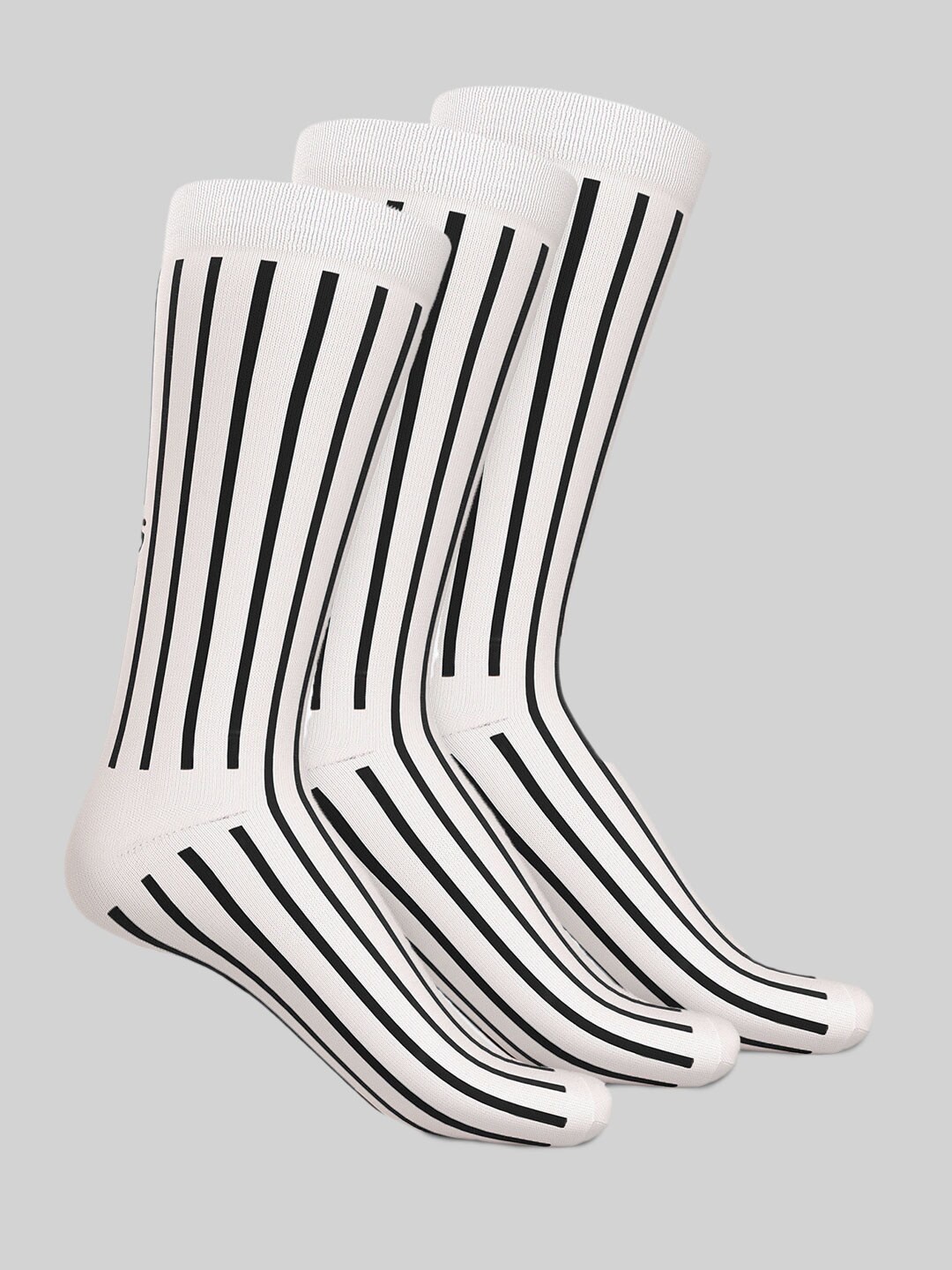 

TalkingSox Pack Of 3 Patterned Calf Length Socks, Black