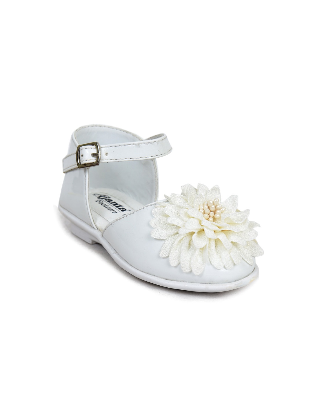 

Ajanta Girls Embellished Ballerinas, Off white