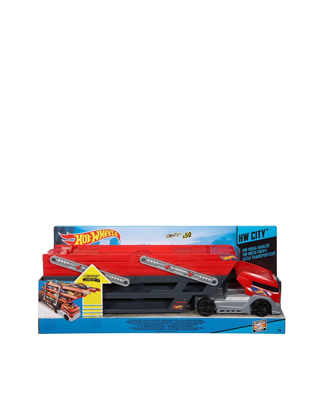 

Hot Wheels Mega Hauler Truck, Red