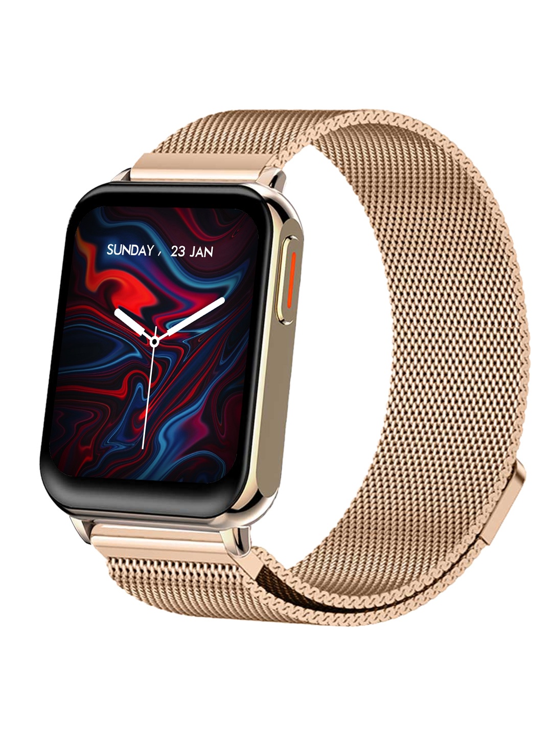 

Fire-Boltt King Luxury 1.78'' Amoled Display 100+ sports BT Calling Smartwatch, Gold