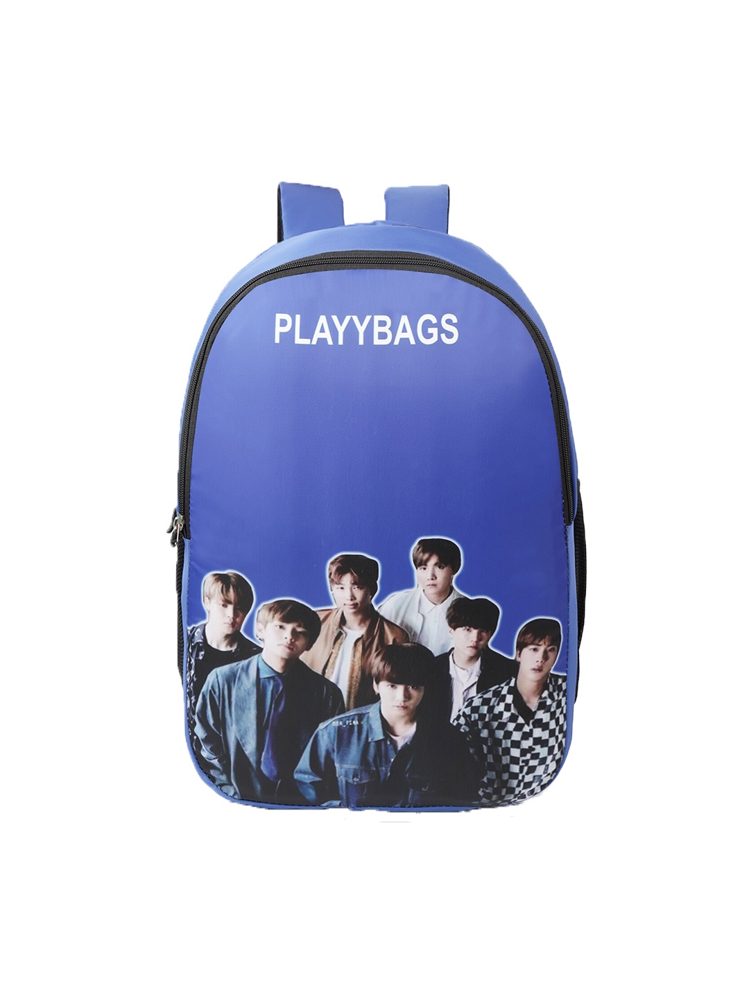 

PLAYYBAGS Water Resistant BTS Large Backpack With Rain Cover, Turquoise blue