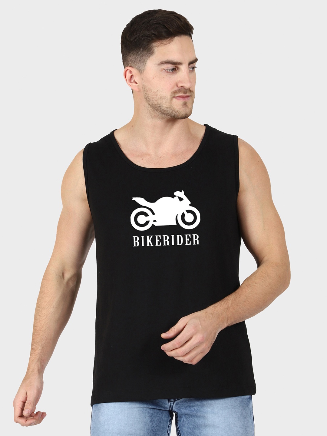 

T-SHIRT TRUCK Graphic Printed Cotton T-shirt, Black