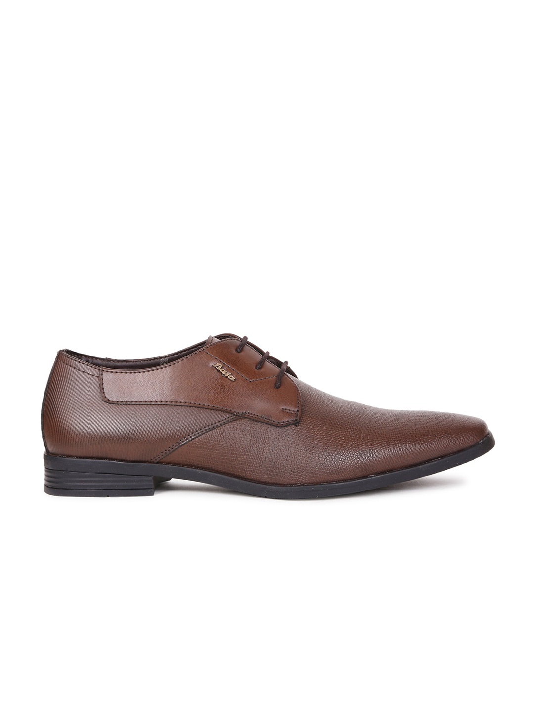 

Bata Men Cedric Textured Formal Derbys, Brown