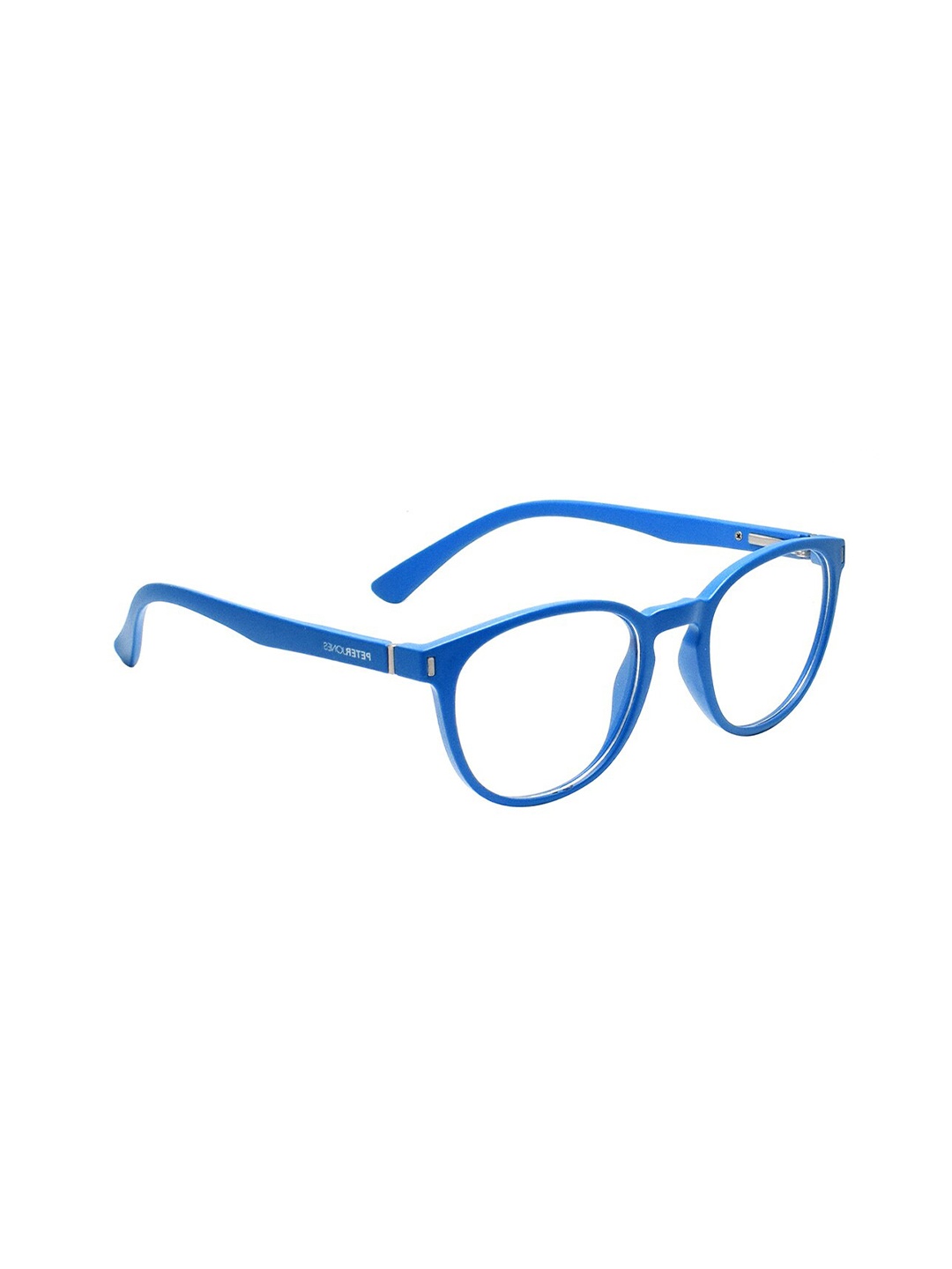 

Peter Jones Eyewear Full Rim Round Frame T639NBL, Blue