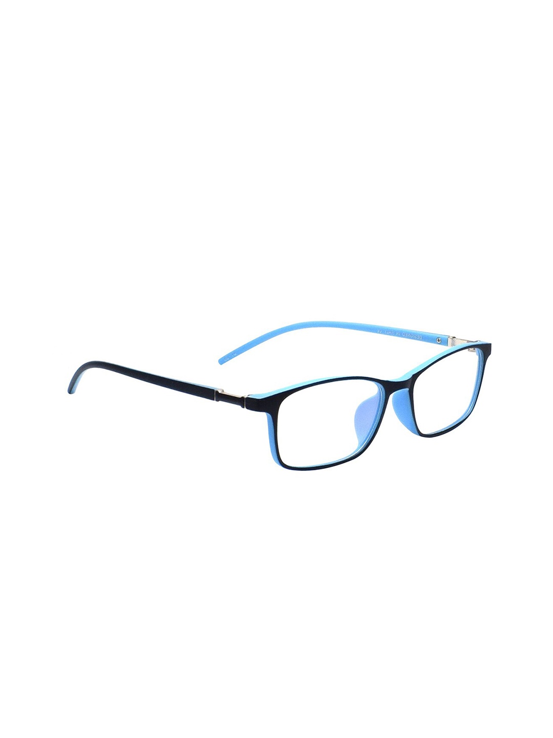 

Peter Jones Eyewear Full Rim Anti Glare Rectangle Frame L1801IBL, Black