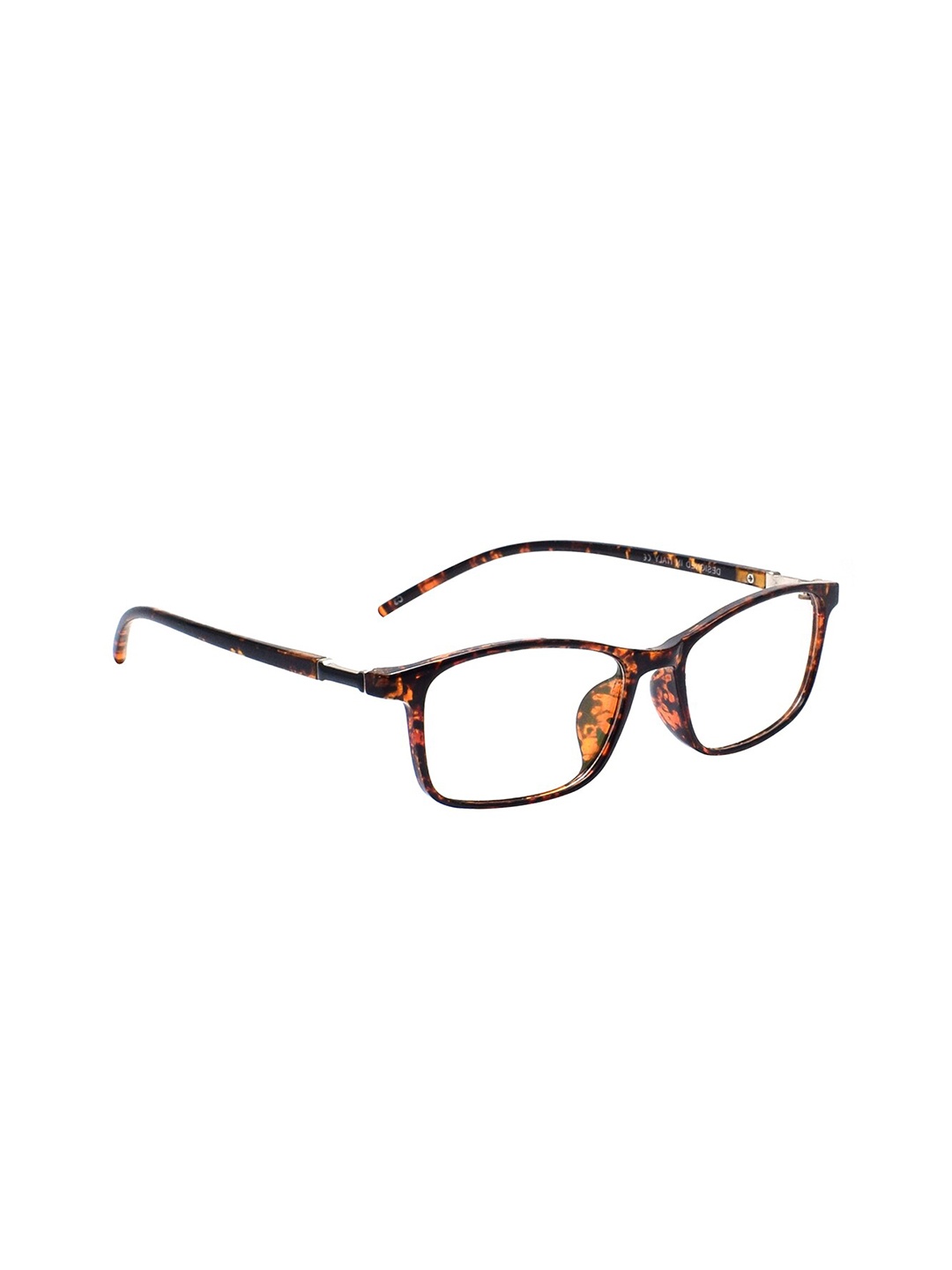 

Peter Jones Eyewear Abstract Full Rim Anti Glare Rectangle Frame L1810DA, Brown