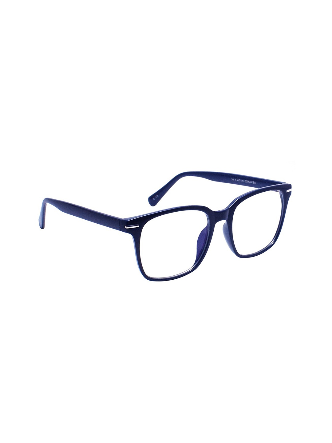 

Peter Jones Eyewear Full Rim Light Blocking Square Frame L115BL, Blue