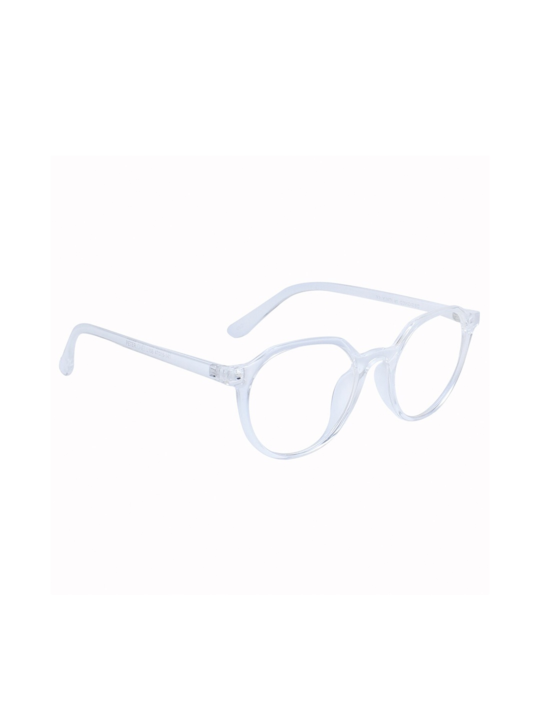 

Peter Jones Eyewear Full Rim Anti Glare Square Frame L108W, Transparent