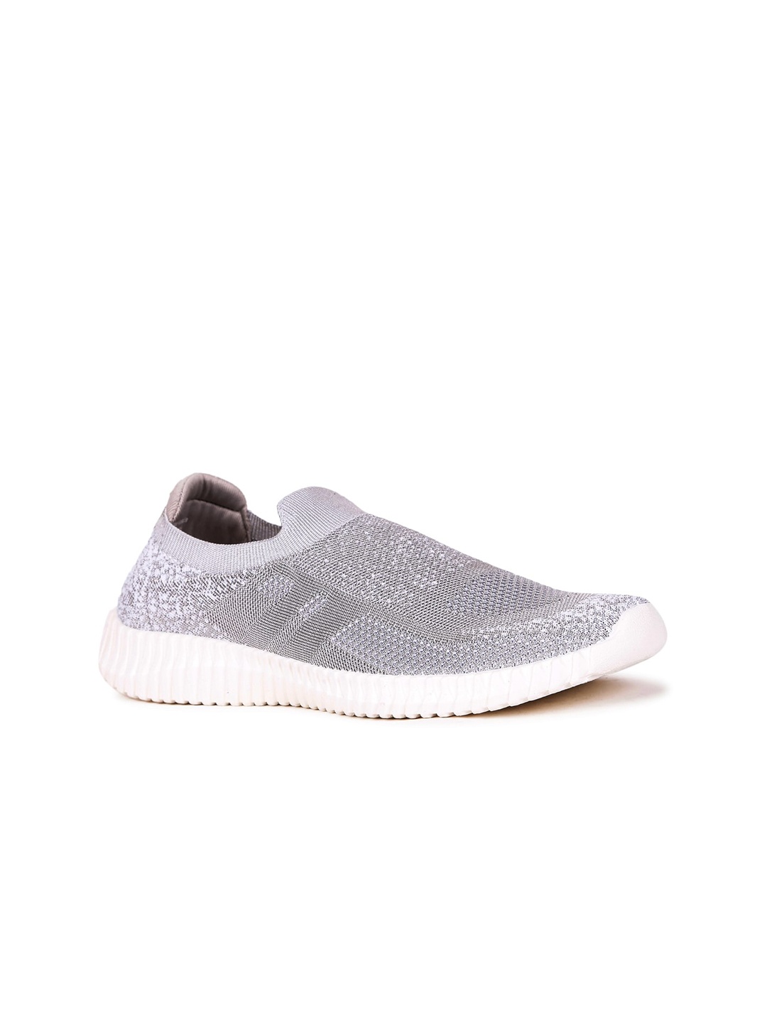 

North Star Women Woven Design Slip-On Sneakers, Grey